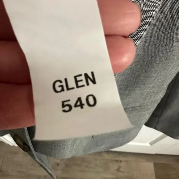 ZARA Gray Tailored Double Button Blazer Women's Small Glen 540 - Picture 10 of 10